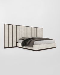 Colonna Extended Panel Upholstered Queen Bed