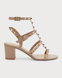Rockstud Leather 60mm City Sandals