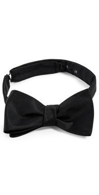 BOSS Silk Jacquard Bow Tie Black One Size