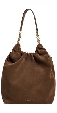 DeMellier Miami Bag Mocha Suede And Mocha Smooth One Size