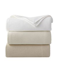 Kingston Twin Waffleweave Blanket, 80" x 100"
