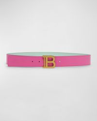 Reversible Leather B-Belt