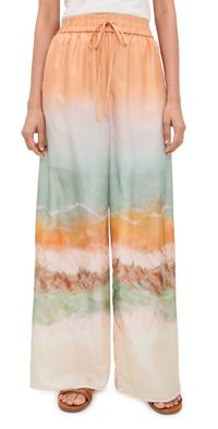 Zimmermann Daylight Relaxed Pants Tie Dye 0P