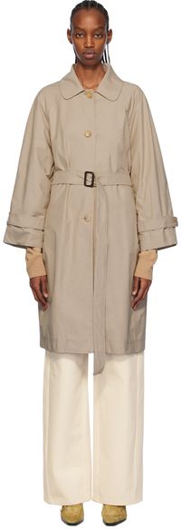 Max Mara Trench Ftrench beige - The Cube