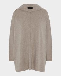 Zipped Hooded Top (Long Length)