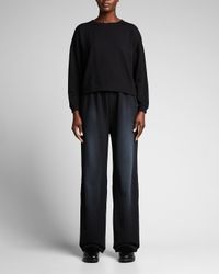 Crewneck French Terry Pullover