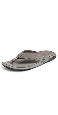 OluKai Tuahine Sandals Stone/Stone 9