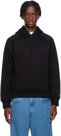 Carhartt Work In Progress Black Chase Hoodie