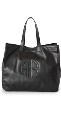 ANINE BING Large Rio Tote Black One Size