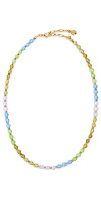 MAYAMAR Rainbow Crystal Choker Gold One Size