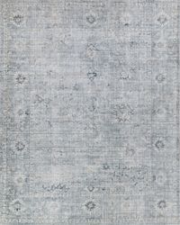 Cambridge Hand-Loomed Blue Rug, 6' x 9'
