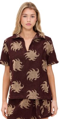 OAS Jaffa Terry Shirt Mocha Ember S