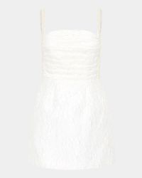Esther Mini Dress with Pearly Straps