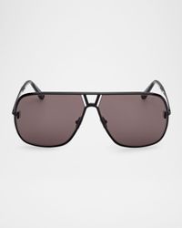 Men's Stavros Acetate Aviator Sunglasses