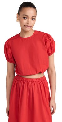 Playa Lucila Crew Top Red S