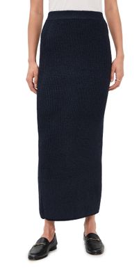 Line & Dot Hart Sweater Skirt Navy XS