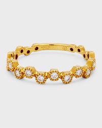 Stack'Em 18k Diamond Ring, Size 6.5