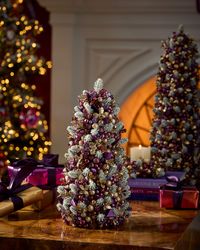 Frosted Plum 18" Tabletop Tree