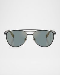 Men's BC2007ST Aviator Sunglasses