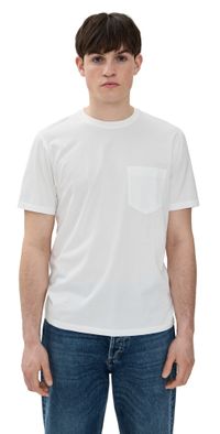 Billy Reid Washed Tee White XXL