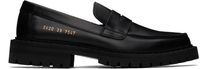 Common Projects Black Chunk Sole Loafers
