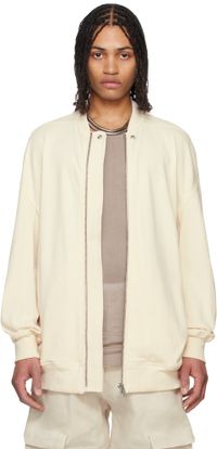 Rick Owens Off-White Hollywood Jumbo Flight Bomber Jacket