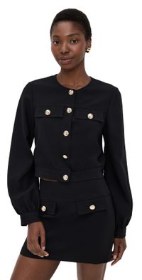Amanda Uprichard Nina Jacket Black S