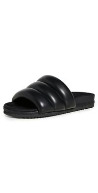 ROAM The Puffy Slides Black 12