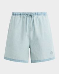 Men's Reverse Chambray Drawstring Shorts