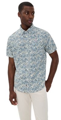 RAILS Carson Shirt Ecru Banana Leaf M