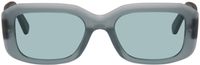 RETROSUPERFUTURE Blue & Brown Numero 96 Sunglasses