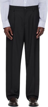 Hugo Black Modern-Fit Trousers