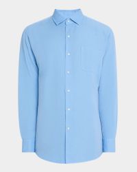 Men's Canal Linen and Cotton Sport Shirt