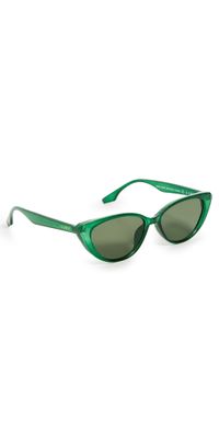 AIRE Amalthea Sunglasses Emerald Green Mono One Size