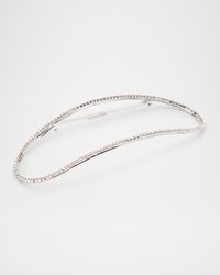 Vera Crystal Stainless Steel Barrette