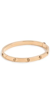 Tory Burch Miller Stud 5MM Hinge Bracelet Tory Gold One Size