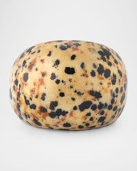 Dalmatian Jasper Statement Ring, Size 7
