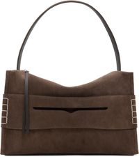 JW Anderson Brown Large Loafer Duffle Bag