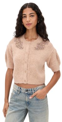 Cinq à Sept Millicent Cardigan Light Russet S