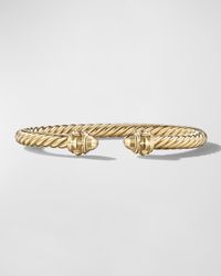Renaissance Cable Bracelet in 18K Gold, 5mm, Size L