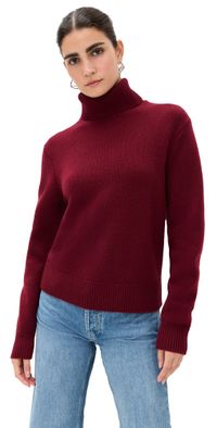 ANINE BING Idra Sweater Burgundy S