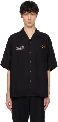 WACKO MARIA Chemise noire - Bob Marley