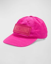 Men's Tonal Logo Nylon Baseball Hat