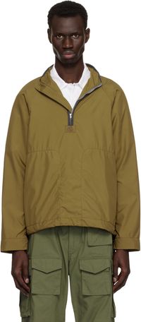 RANRA Khaki Ganga Mini Ripstop Track Jacket