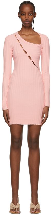 COTTON CITIZEN Pink Capri Mini Dress