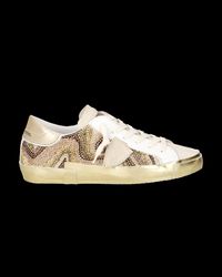 Philippe Model - Baskets prsx tennis - Taille 42 - Doré