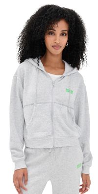 American Vintage Evona Sweatshirt Gris Clair Chine L