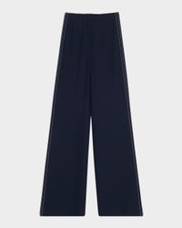Elin Wide-Leg Side Stripe Pants