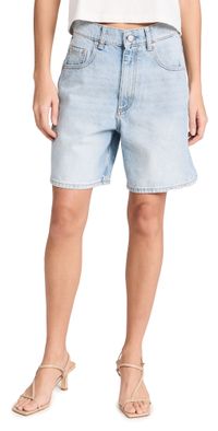 DL1961 Taylor Shorts: Ultra High Rise 7' Vintage Light (Vintage) 29