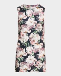 Peony Sleeveless Mini Dress